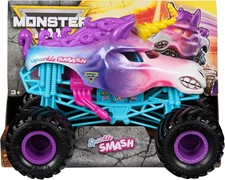 Monster Jam, Official Sparkle Smash Monster Truck, Collector Die-Cast Vehicle, 1