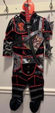Kids Ninja Warrior Costume Black and Red
