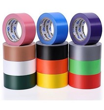 Rainbow Colored Duct Tape Bulk 2 Inch x 360 Yards,11 Bright Duct Tape Assorte...
