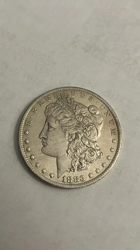 1883 O Morgan Silver Dollar AU