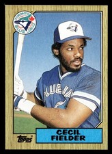 1987 Topps Cecil Fielder #178 Toronto Blue Jays