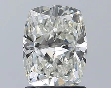 Cert. GIA 1.51 Carat Cushion Cut Natural Mined Diamond Loose J color VS2 clarity