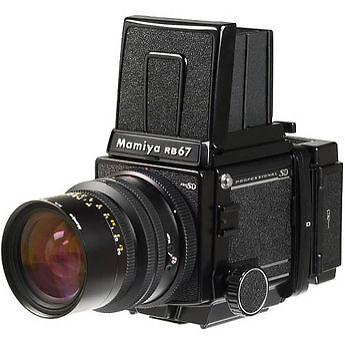 Mamiya RB67 Pro S Medium Format SLR Film Camera with 127mm Lens