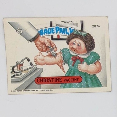 Pegatinas vintage 1987 cubo de basura para niños TÚ ELIGES UNA 287a-327A individuales GPK - Imagen 13 de 27