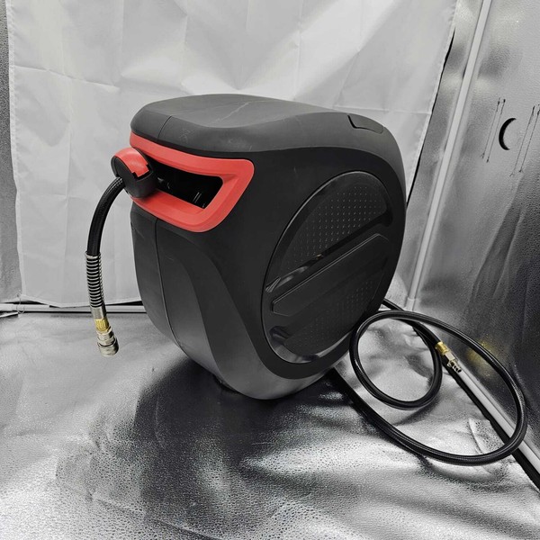 Druckluftschlauch Automatik Schlauchaufroller 30 Meter-image