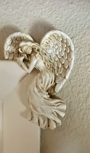 Angel Door Frame Ornament Fairy Wall Mounted Home Decoration Feathered Wings - Picture 20 of 24