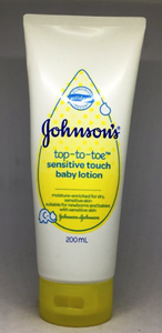 johnson's sensitive touch lotion