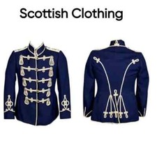 Napoleonic Prussian Hussars Jacket Pelisse Stylish Uniforms Military Jacket