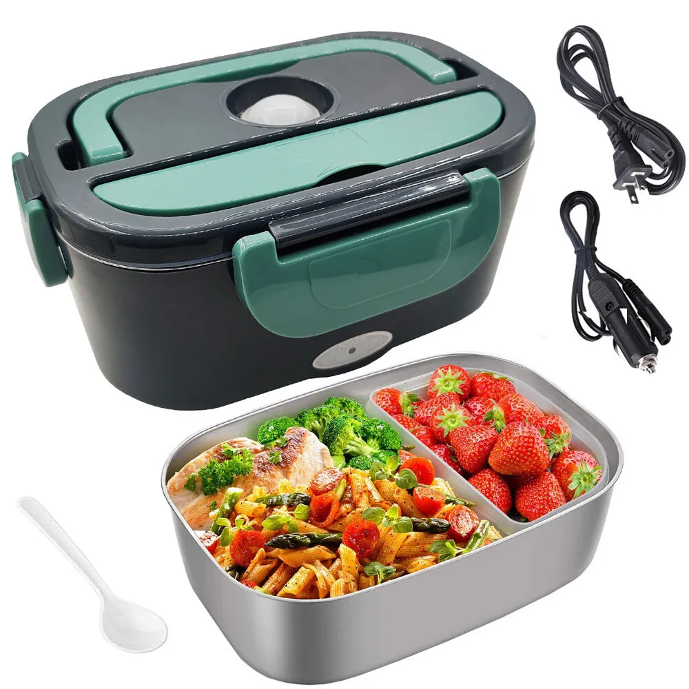 Electric Lunch Box Food Warmer Portable Food Heater for Car & Home Leak  Proof