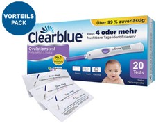 Clearblue Ovulationstest Digital 2.0,  20 Stk. Vorteilspack + 10 Frühtests 10miu