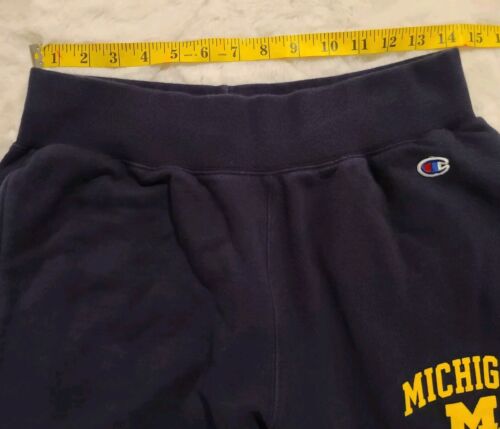 Vintage University of Michigan Wolverines Jogginghose Champion - Bild 11 von 13