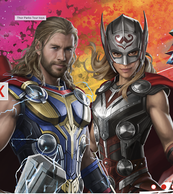 2022 McDONALD'S Disney's Marvel Thor Love and Thunder HAPPY MEAL
