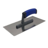 Zahnkelle Profi 4X4 Dewepro Zahnspachtel Edelstahl GläTtekelle Kelle Mit Zahnung