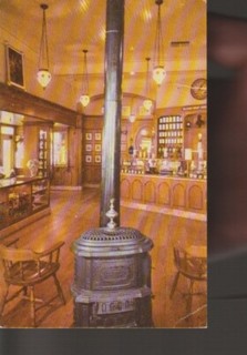 Postcard Disneyland Upjohns old fashioned Drugstore Interior