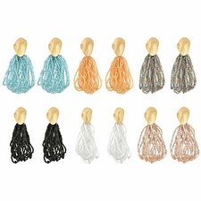 Fashion Bohemian Boho Women Drop Dangle Tassel Earrings Ear Stud Pierced