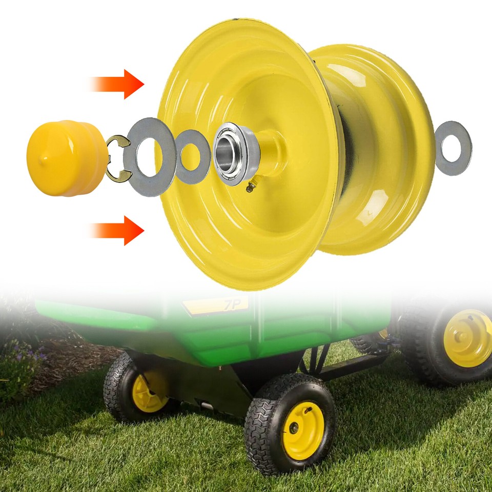 Kit Cuscinetti John Deere Kit Conversione Da Boccola A Cuscinetto Per Ruote John Deere L100 L105 L108 L110 L120 L130 - Upgrade Con Guarnizione Rinforzata Ricambio Ruota John Deere L100