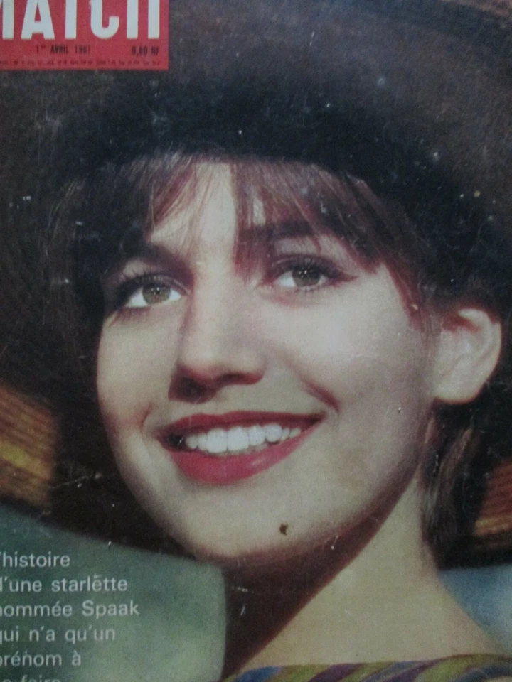 PARIS MATCH 04-1961 Conférence d'EVIAN, fleuve CONGO, Odile DRUARD, TCHEKHOV - Photo 1/1