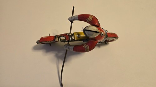 Blechspielzeug SAF France Motorrad Fahrer Polizei Police ähnlich Göso Tin Toy - Bild 5 von 6