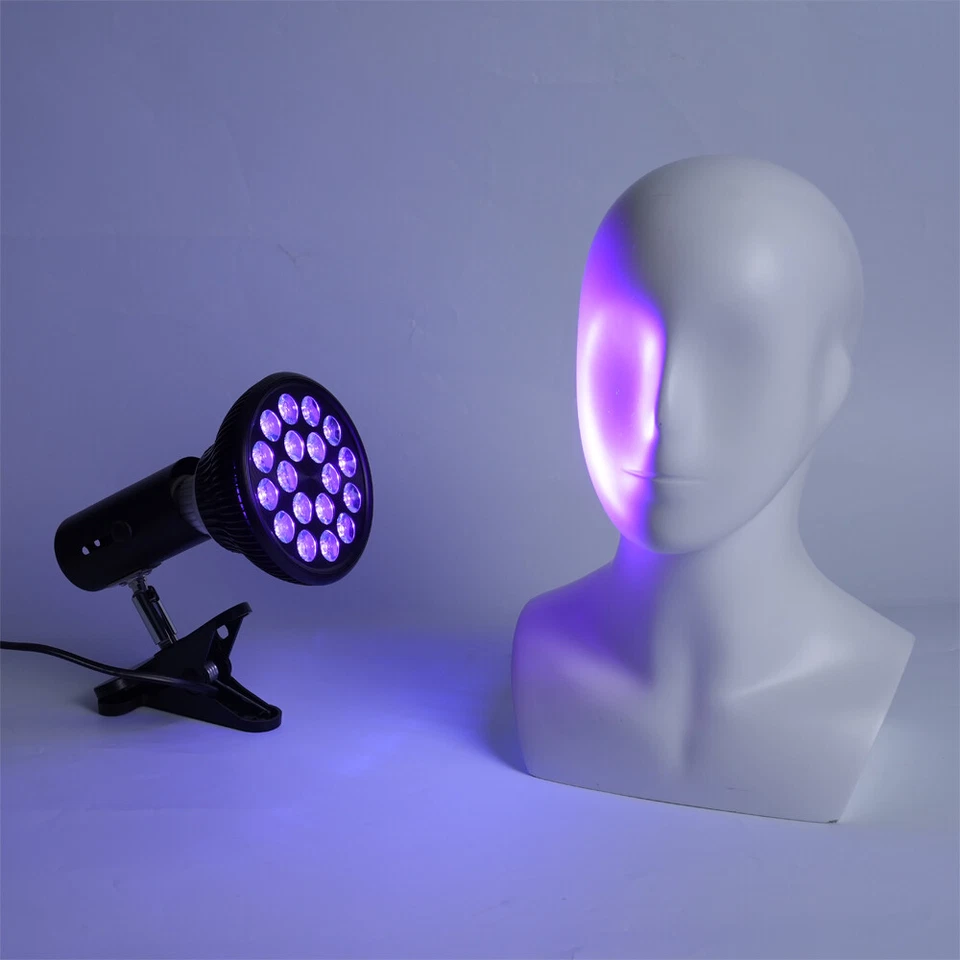 Facial Tanning Therapy Light Sun Solarium Purple Lamp Face Tanner Bronzer Skin - image 2 of 4