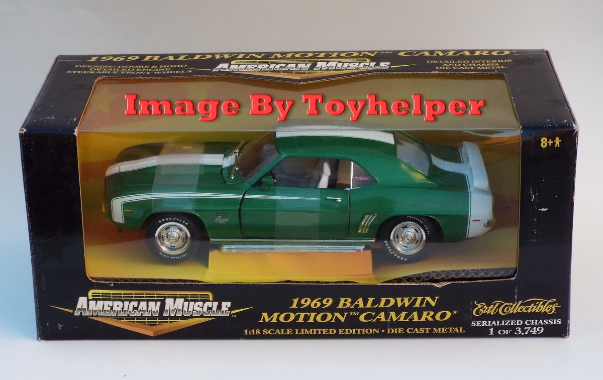 ERTL アーテル　1/18 1971 カマロ　BALDWIN MOTION 1971 Chevrolet Camaro Baldwin Motion Phase III Cranberry Red