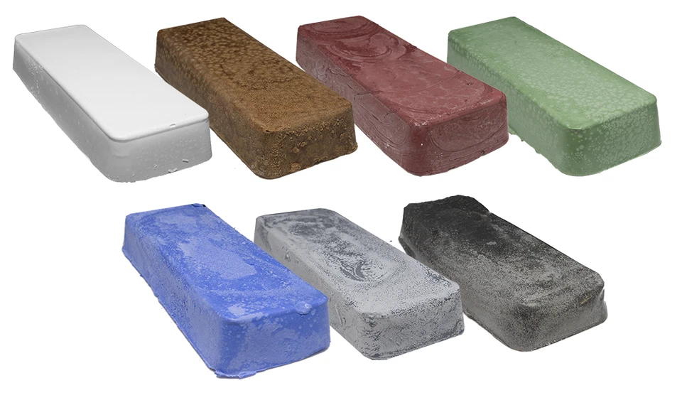 BENCHMARK ABRASIVES Buffing Compound - 1 Pound Bar - Choose Your Grit
