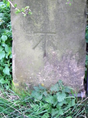 Foto 6x4 Bench Mark, Low Magdalen Great Smeaton The bench mark is to be c2011