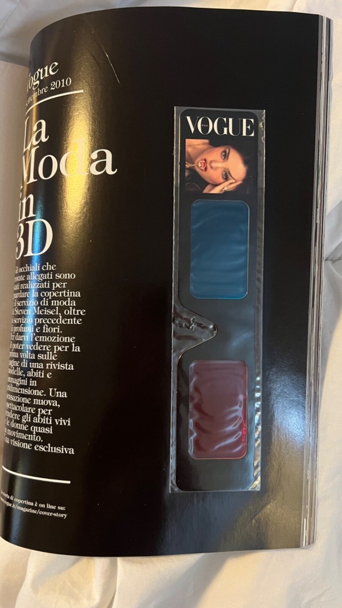 VOGUE Italia 3d Magazine September 2010 721 supplement