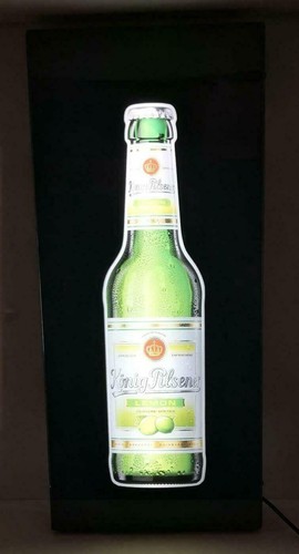 König Pilsener Lemon Leuchtreklame, ca. 30 x 66 x 5 cm, Deko, Leuchte, Kneipe - Bild 2 von 4