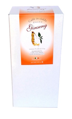 25 Cialde Caffè Aromatizzate al GIN SENG - Formato E.S.E. Filtrocarta - Imagen 2 de 4
