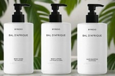 Byredo D'Afrique Body Lotion  Shampoo  Body Wash Bundle Jumbo Pack 450ml NEW 