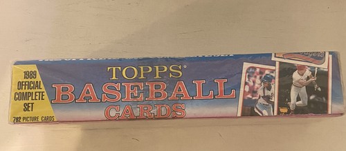 1989 Tops baseball cards complete set Factory Sealed 792 Cards - New - Picture 2 of 3