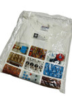 Eames Office Promotion 100% Baumwolle T-Shirt 90er Made in USA Größe L weiß