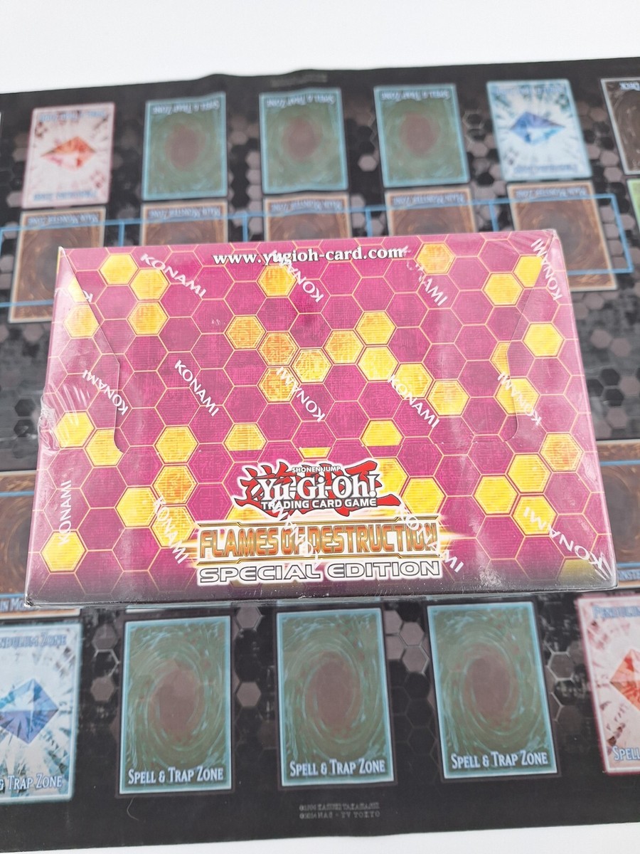 遊戯王FLAMES OF DESTRUCTION BOX Yu-Gi-Oh! Flames of Destruction Booster Box Display Sealed