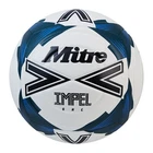 Mitre Impel One White Black Blue Training Quality Football - Free P&P
