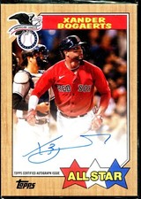 2022 Topps Jumbo Series 2 All Star Xander Bogaerts #870ASA-XB 7/10 Auto Padres 