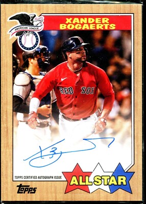 2022 Topps Jumbo Series 2 All Star Xander Bogaerts #870ASA-XB 7/10 Auto Padres 