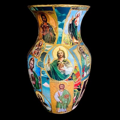 St Jude Vase One Of A Kind