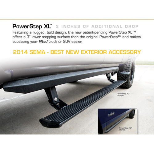 AMP Power Step XL Side Running Boards 1317 Ram 2500 3500 Crew Cab Only