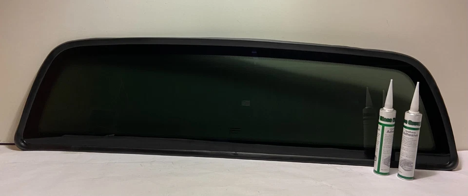 Fit: 2000-2006 Toyota Tundra Pickup Rear Back Glass Window Stationary +2Glue - Image 4 of 4