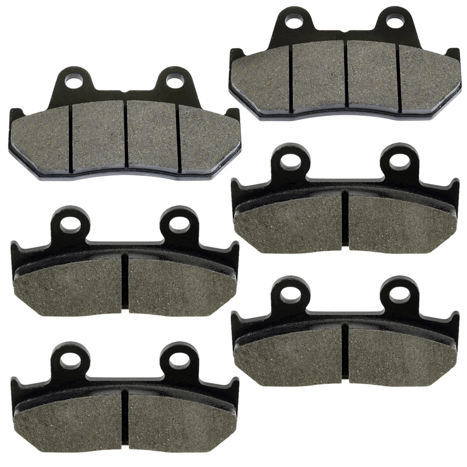 Front & Rear Brake Pads for Honda CBR600F Hurricane 600F 1987 1988 1989 1990 - Image 4 of 4