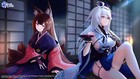 Anime azur lane akagi kisaragi chiyuki smiling tosa long Playmat Gaming Mat Desk
