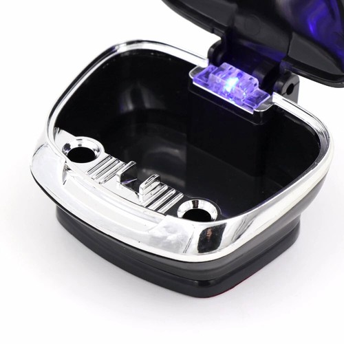 Car Shell Shape LED Blue Light W/ Detachable Base Inside Car Ashtray Universal, - Picture 4 of 12