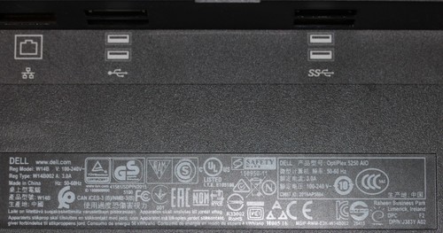 Optiplex 5250 AIO: i5-7500, 16GB DDR4, 500 GB NVMe SSD, W11Pro (free ship) - Picture 5 of 10