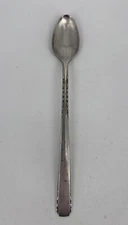 VTG 50's Brookwood Banbury By Oneida Silverplate Infant Baby Feeding Spoon