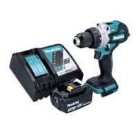 Makita Dhp 486 RF1 Akku Schlagbohrschrauber 18 V 130 Nm + 1X Akku 3,0 Ah + Lader