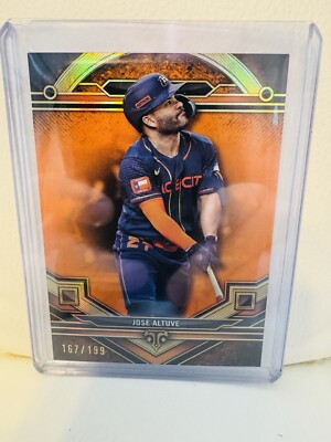 2024 Topps Triple Threads - Amber #168 Jose Altuve /199