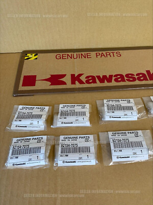 KAWASAKI NINJA ZX-6R 03-2022 BOLT 7MM SET X8PCS 92154-7075