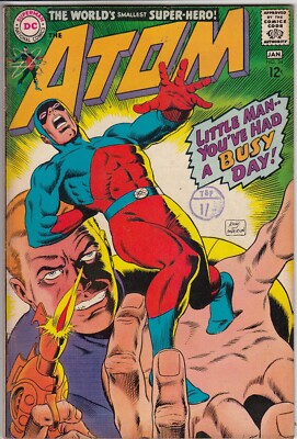 Atom 34  - 1968 - Gil Kane - Fine + REDUCED PRICE