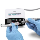 Micromotor eléctrico LED sin escobillas dental/1:5 Contraángulo de fibra óptica