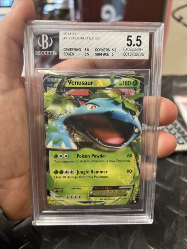 Venusaur-EX graded BGS 5.5 for sale on eBay